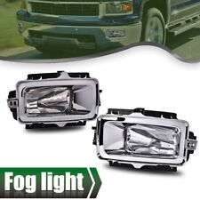 Ajuste para 2013 2014 2015 Chevrolet Silverado luzes de neblina transparentes com lâmpada esquerda+direita comprar usado  Enviando para Brazil