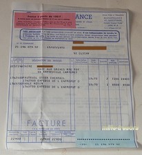 Facture manufrance saint d'occasion  Ham