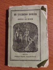 Libro antico ucciderò usato  Cirie