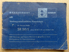 Simson sr50 riginal gebraucht kaufen  Vechta