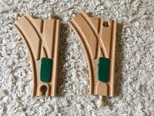 wooden train track pieces for sale  LEIGHTON BUZZARD