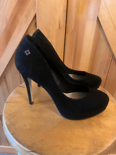 Usado, Sapatos Capodarte preto salto alto tamanho EUA 8 EU 39 comprar usado  Enviando para Brazil