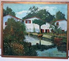 Tableau impressionniste pays d'occasion  Bardos