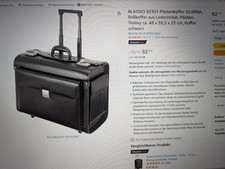 Pilotenkoffer schwarz 2 gebraucht kaufen  Nordenham