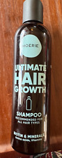 Xampu Moerie Ultimate para crescimento de cabelo cabelo cabelo mais forte mais cheio - GARRAFA ABERTA comprar usado  Enviando para Brazil