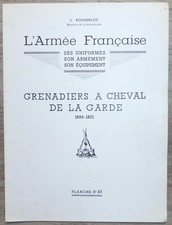 Rousselot planche grenadiers d'occasion Rousselot planche grenadiers d'occasion  Magalas