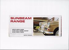 1965 sunbeam brochure for sale  NEWMARKET