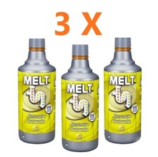 3 X Disgorgante Rapido Melt Professionale 750 ML Per Scarichi Lenti e Ingorghi  na sprzedaż  Wysyłka do Poland