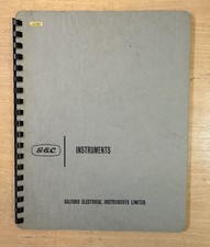 Gec instruments catalogue for sale  BISHOP'S STORTFORD