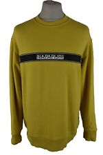 Napapijri yellow crewneck for sale  SITTINGBOURNE