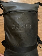 Mochila Adidas Roll-Top preta revestida de PU bolsa resistente à água – vida útil de três listras comprar usado  Enviando para Brazil