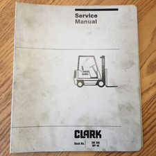 Clark WP40 OFICINA DE SERVIÇO REPARO MANUAL PALETE JACK WALKIE Empilhadeira, GUIA SM560 comprar usado  Enviando para Brazil