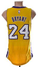 CAMISA DE BASQUETE NBA LOS ANGELES LAKERS 2014 #24 BRYANT ADIDAS TAMANHO P comprar usado  Enviando para Brazil