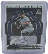 Stephen Ridings 2022 Donruss Optic Elite Series Podpisy Autograf #ESS-SR na sprzedaż  Wysyłka do Poland