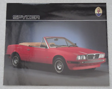 Maserati biturbo spyder for sale  BOURNEMOUTH