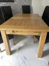 Extendable oak table for sale  HITCHIN