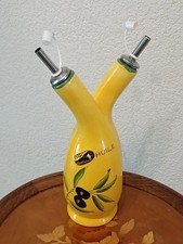 Huilier vinaigrier céramique d'occasion  Roanne
