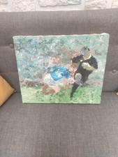 Tableau ancien huile d'occasion  Hirson