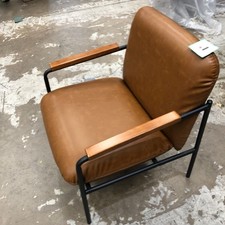 Brown leather look for sale  BRISTOL