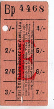 Bus ticket east for sale  UK