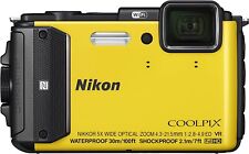 Câmera Digital de Mergulho Aquático VG Nikon COOLPIX AW130 com Lente de Zoom 5x Amarela Japão comprar usado  Enviando para Brazil