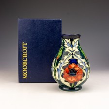 Moorcroft pottery poppy for sale  UK