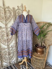 Vintage blue floral for sale  BINGLEY
