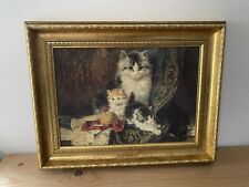 Ornate framed cat for sale  ATTLEBOROUGH