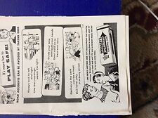 Ephemera 1958 advert for sale  LEICESTER