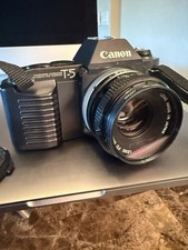 Câmera de Filme 35mm Canon T-5 Automação Programada Transporte Automático de Filme comprar usado  Enviando para Brazil