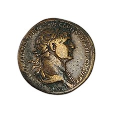 Trajan sesterce spqr d'occasion  Angoulême