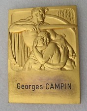 Medaille art deco d'occasion  Plombières-lès-Dijon