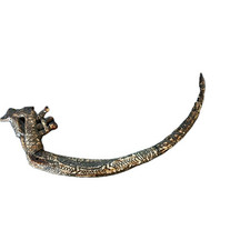 Naga Morsarang antik asiatisch Orientalisch (Medizinhorn), Batak, Sumatra  45 cm comprar usado  Enviando para Brazil