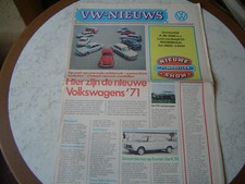 Journal publicitaire volkswage d'occasion  Châteauneuf-sur-Sarthe