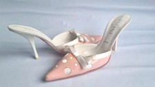 Chinelo de salto Vicini vintage couro envernizado 39 comprar usado  Enviando para Brazil
