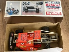 Buggy vintage não testado rc Kyosho Wildcat Rc raro lateral Kyosho gato selvagem gato selvagem comprar usado  Enviando para Brazil