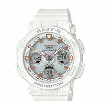 Relógio Casio BGA-2500-7AJF Baby-G feminino quartzo mostrador prateado Ana-Digi do Japão comprar usado  Enviando para Brazil