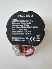 Elv fs20 unterputz gebraucht kaufen  Soltau