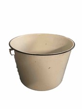 White enamel bucket for sale  Lufkin