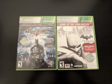 Batman Arkham Asylum and City GOTY Editions Xbox 360 CIB Completo na Caixa Testado comprar usado Batman Arkham Asylum and City GOTY Editions Xbox 360 CIB Completo na Caixa Testado comprar usado  Enviando para Brazil