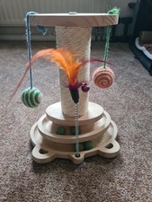 Kratzbaum kitten spielturm gebraucht kaufen  Frankenberg