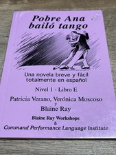 Pobre Ana bailo tango Una Novela breve Y Facil Totalmente (Nivel 1 - Libro E) comprar usado  Enviando para Brazil