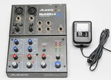 Usado, Mixer USB Alesis Multimix 4 USB / 4 canais com fonte de alimentação comprar usado  Enviando para Brazil
