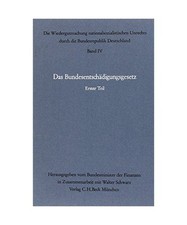 Wiedergutmachung nationalsozia gebraucht kaufen  Trebbin