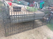 Pair heavy wrought for sale  NORWICH