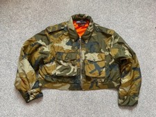 Zara camouflage cropped for sale  CHELTENHAM