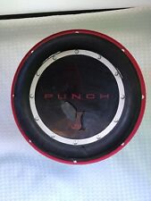 Subwoofer Punch 10” P110S4 Fabricado nos EUA 150 Watts RMS 300 Watts Pico (para peças) comprar usado  Enviando para Brazil