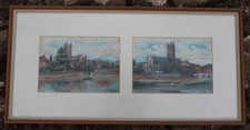 Original old watercolour for sale  BRACKLEY