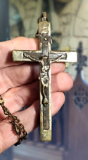 Vintage large crucifix for sale  ROCHDALE