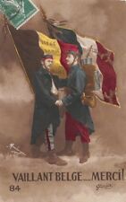 Cpa militaria patriotique d'occasion  Expédié en Belgium